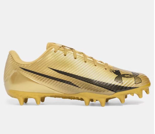 UNDER ARMOUR BLUR SELECT, COLOR: GLD, Size: 7.5