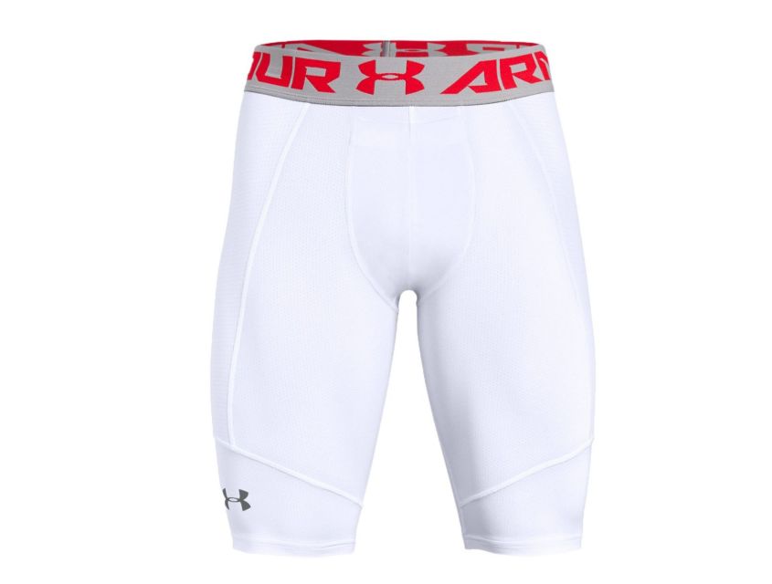 UNDER ARMOUR MENS  Utility Sliding Softball Shorts, Colour: WHITE, Size: LARGE