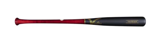 VICTUS TATIS23 MAPLE PRO RESERVE BAT, Bat Drop: -3, Bat Length: 32, Colour: MATTE BLACK/CHERRY