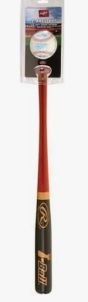 RAWLINGS YOUTH T-BALL WOOD BAT/BALL COMBO, Bat Length: 25