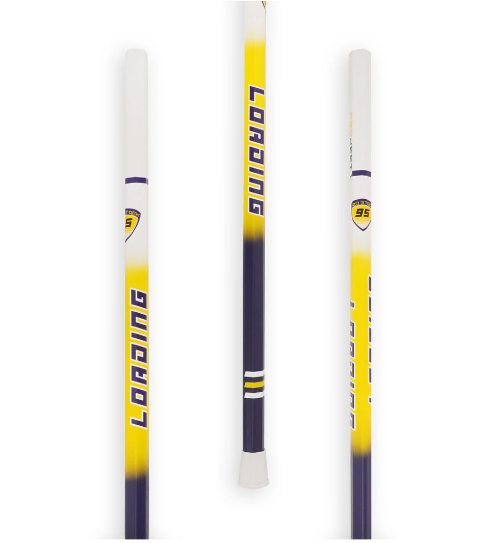 LOADING LACROSSE PROJECT 1 SHAFT, Colour: PURPLE/WHITE/YELLOW