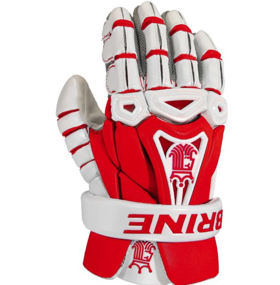 BRINE KING V GLOVES, Colour: RED/WHITE, Size: 12&quot;