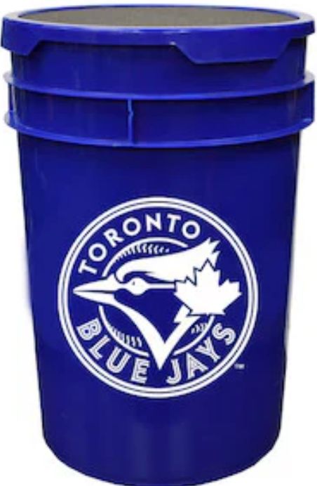 RAWLINGS BALL BUCKET BLUE JAYS