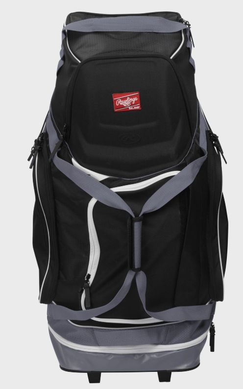 RAWLINGS R1502 WHEELED BAG BLACK