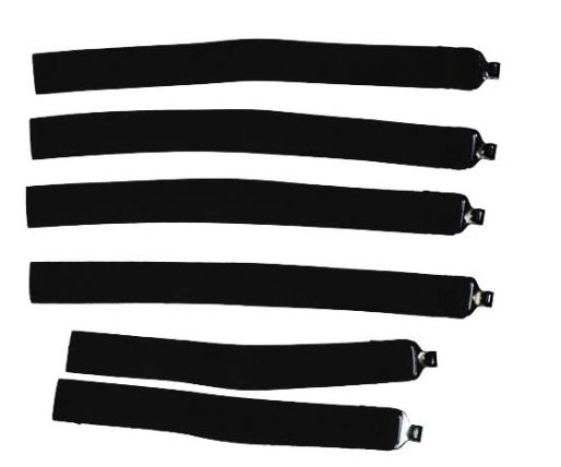 RAWLINGS REPLACEMENT LEG GUARD STRAPS - FOR VELO/RENEGADE/PLAYERS