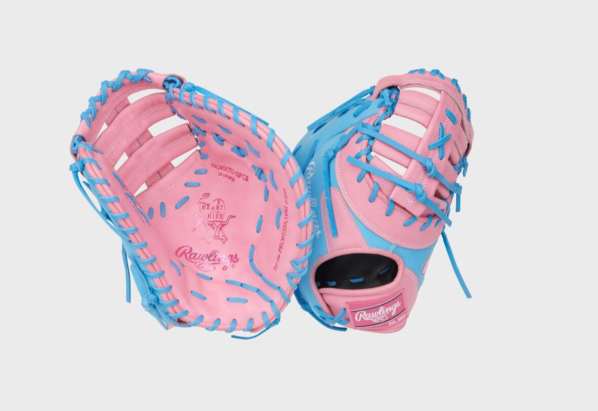 RAWLINGS &quot;HEART OF THE HIDE&quot; SERIES FIRST BASE BASEBALL MITT BASEBALL GLOVE - 12.25&quot; RHT - PRORDCTU-10PCB