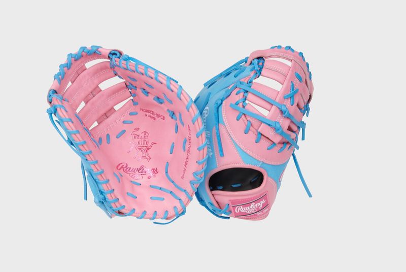 RAWLINGS "HEART OF THE HIDE" SERIES FIRST BASE BASEBALL MITT BASEBALL GLOVE - 12.25" LHT - PRORDCTU-10PCB