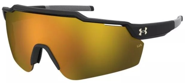 UNDER ARMOUR LEVEL UP SUNGLASSES, Colour: BLK/GOLD