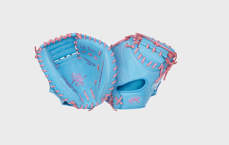RAWLINGS "HEART OF THE HIDE" SERIES-CATCHERS MITT BASEBALL GLOVE A. RUTSCHMAN GAMEDAY PATTERN 33" RHT - PRORCM33-23CBP