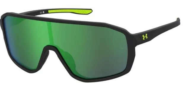 UNDER ARMOUR GAMEDAY JR SUNGLASSES, Colour: GREEN/BLK