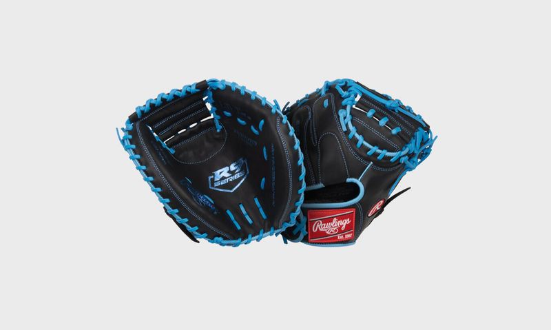 RAWLINGS "R9 SERIES" CATCHERS MITT BASEBALL GLOVE - 32.5" RHT - R9CM325BCB