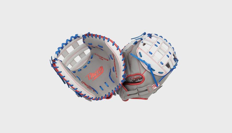 RAWLINGS LIBERTY ADVANCED CATCHERS MITT SOFTBALL GLOVE - 33" - RHT - RLACM33FP-24GW