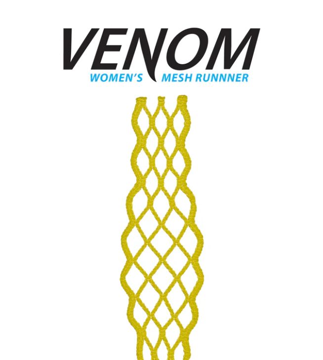 EAST COAST DYES VENOM WOMEN&#39;S MESH RUNNER, Colour: GOLDEN YELLOW