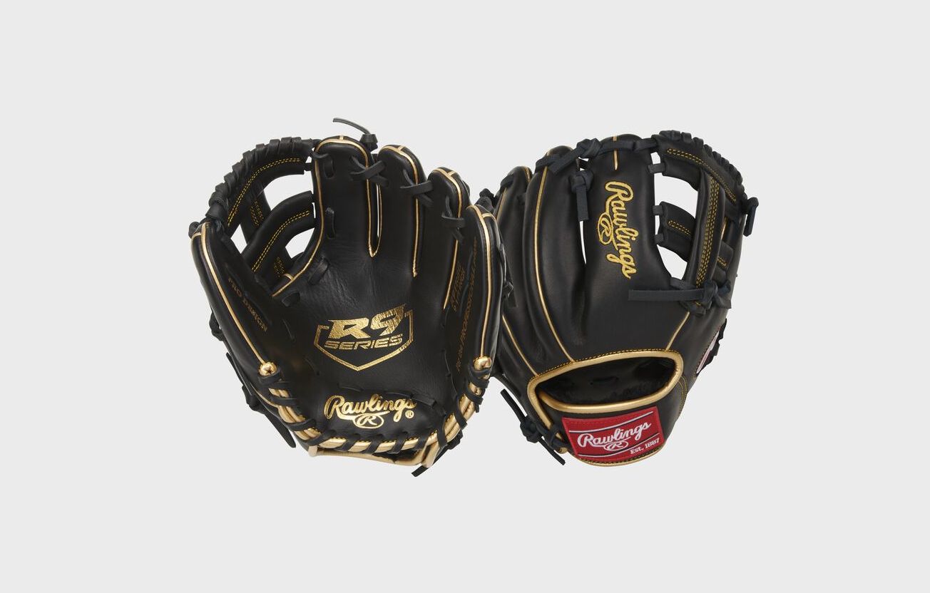 RAWLINGS &quot;R9 BASEBALL&quot; SERIES-TRAINING 9 1/2&quot; RHT R9TRBG-3/0