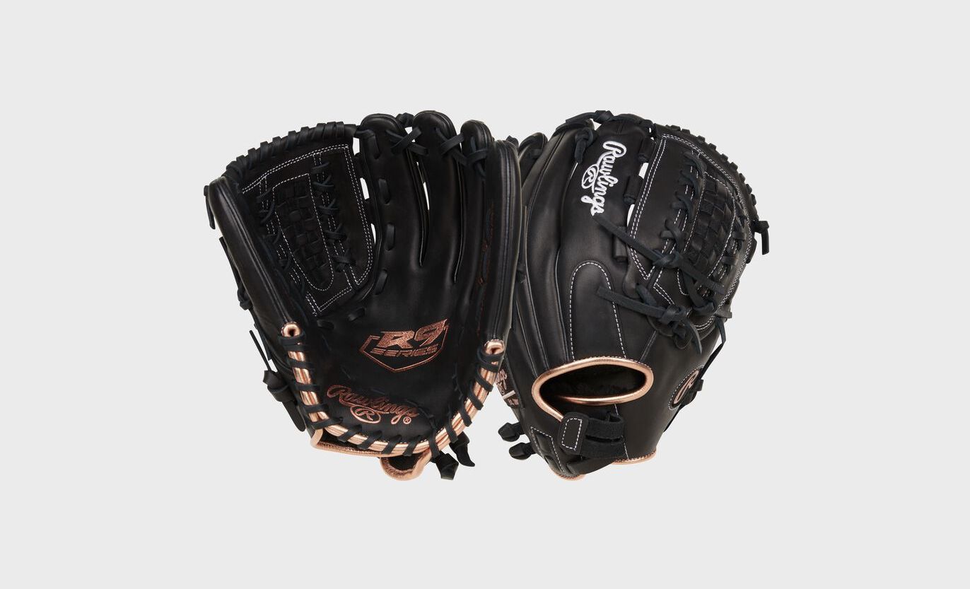 RAWLINGS &quot;R9 SOFTBALL&quot; SERIES SOFTBALL GLOVE 12.5&quot; RHT - RR9SB125-18B