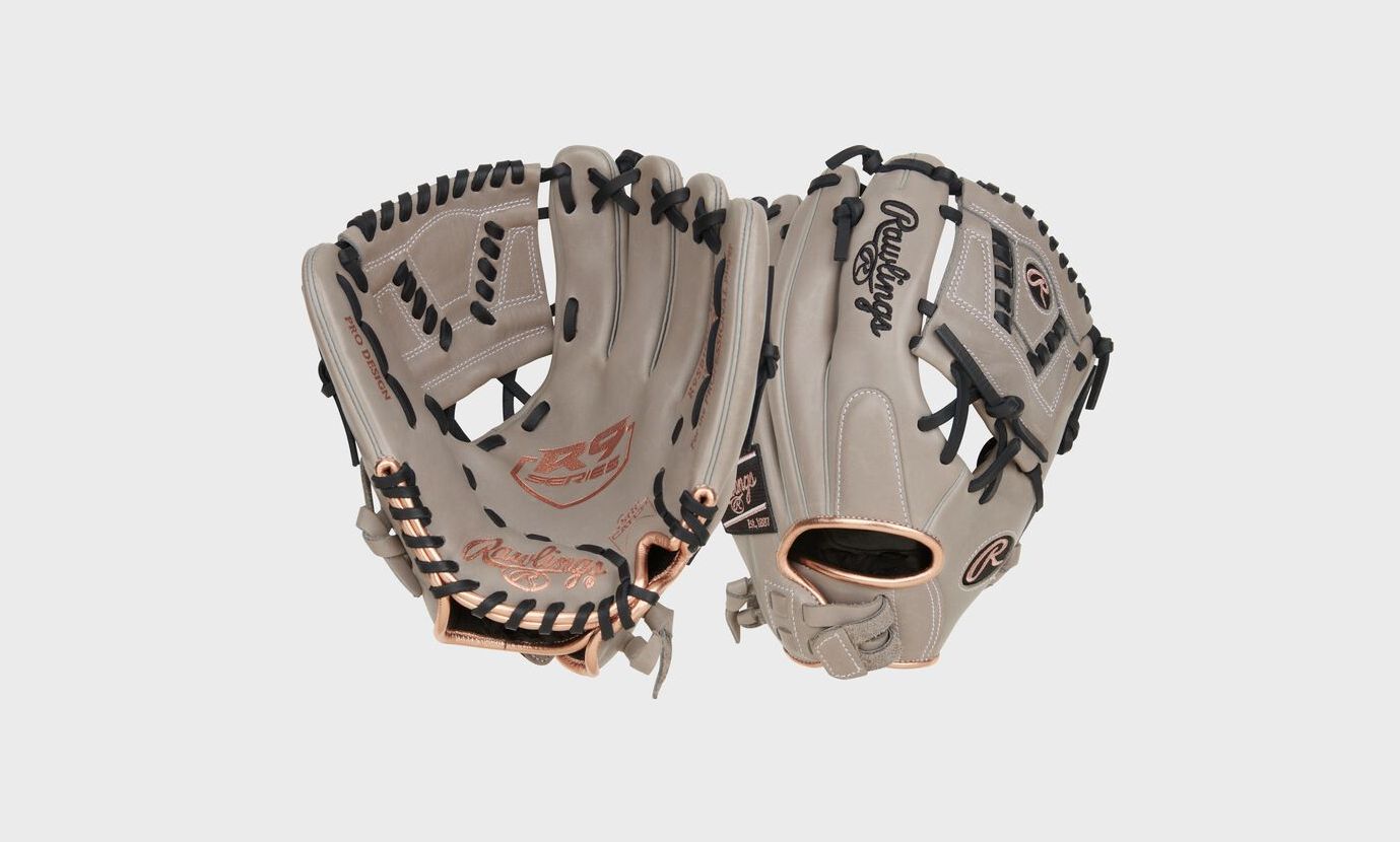 RAWLINGS R9 SOFTBALL SERIES SOFTBALL GLOVE - CONTOUR FIT 11.5" RHT - RR9SB115U-31GB