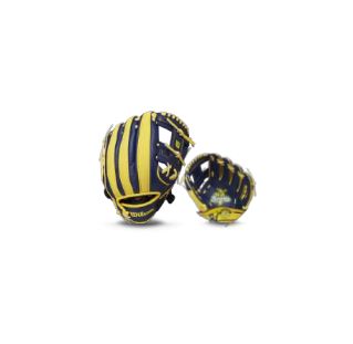 Wilson A200 EZ CATCH BANANABALL 10&quot; LHT Fielders Glove - WBW10221710