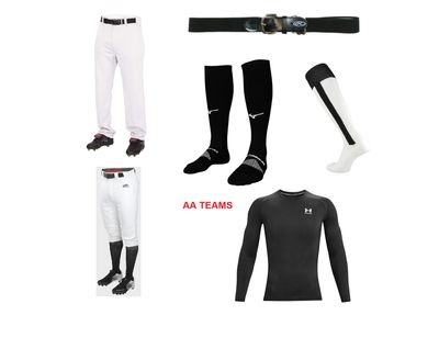 AA Baseball Teams