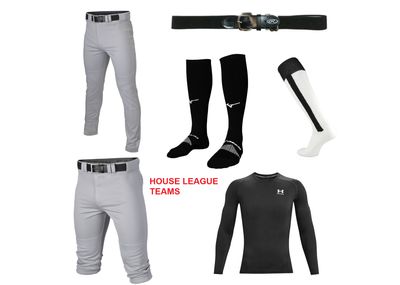 House League Baseball teams