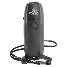 FOX 40 ELECTRONIC WHISTLE, Colour: BLACK