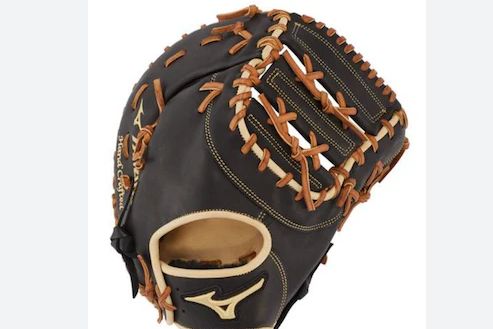MIZUNO PRO SELECT RHT 12.5" GPS1BK-300FBM BLACK FIRST BASE MITT