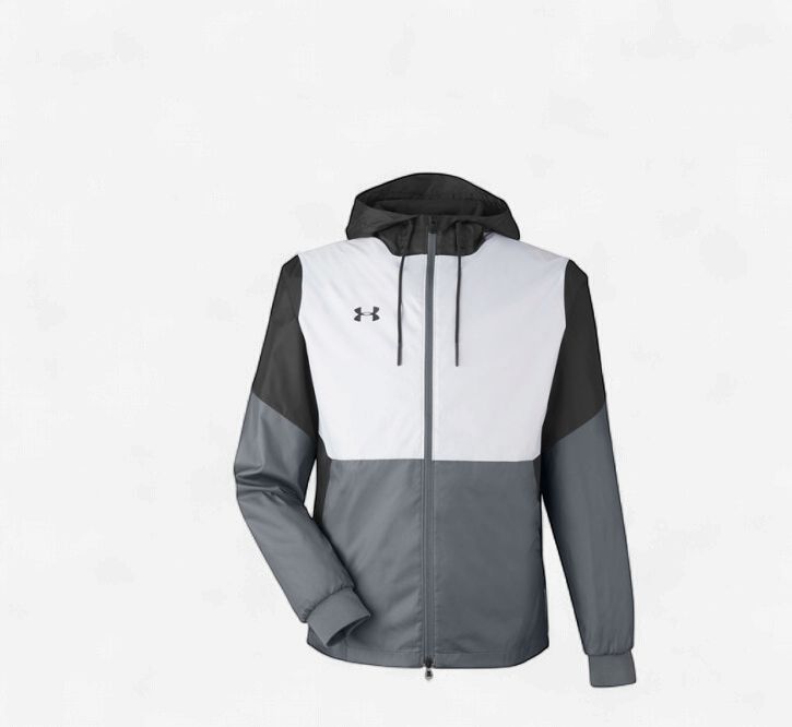 Men's Under Armour Legacy Team Windbreaker, Colour: BLACK/BLACK, Size: LARGE
