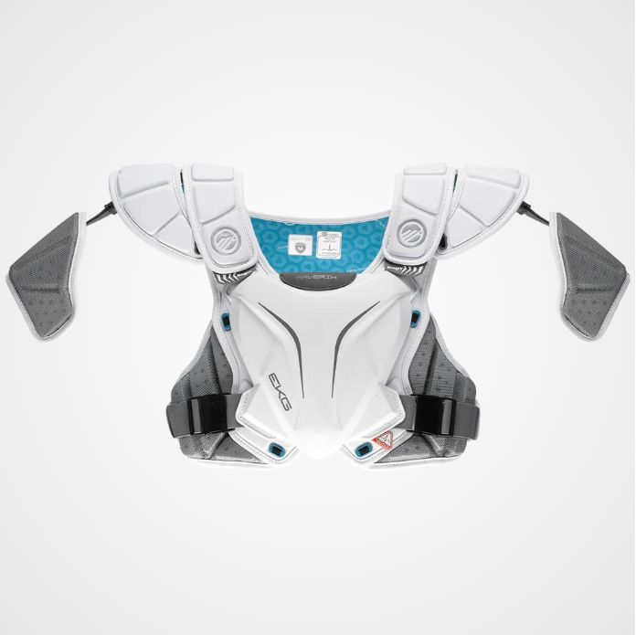 MAVERIK SHIFT EKG SHOULDER PAD 2025, Colour: WHITE, Size: Large