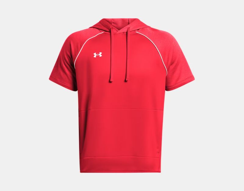 UNDER ARMOUR Men's Command Warm-Up Short Sleeve Hoodie
