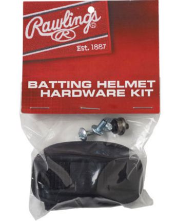 RAWLINGS BATTING HELMET HARDWARE KIT, Colour: BLACK