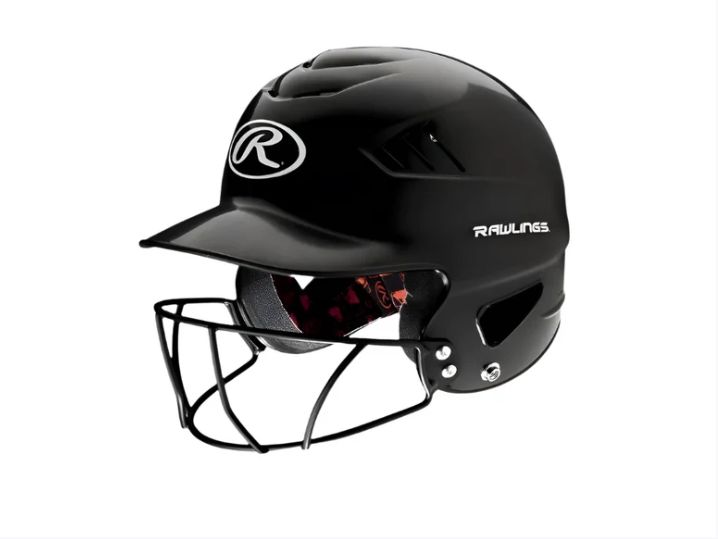 RAWLINGS COOLFLO BATTING HELMET WITH SOFTBALL MASK