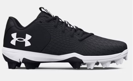 UNDER ARMOUR GIRLS GLYDE 2.0 RM JR. CLEAT, Colour: BLACK, Size: 1Y