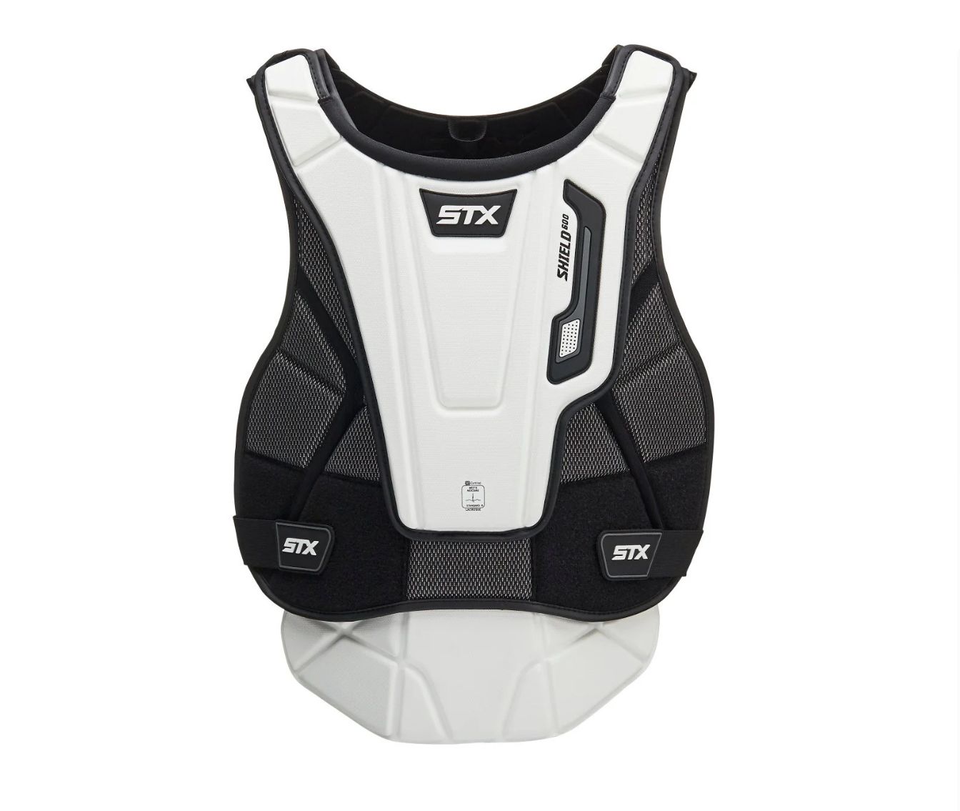 STX Shield 600 Goalie Chest Pad, Colour: WHITE, Size: XL