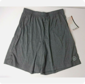 WARRIOR TECH SHORTS, Colour: DARK HEATHER, Size: MED