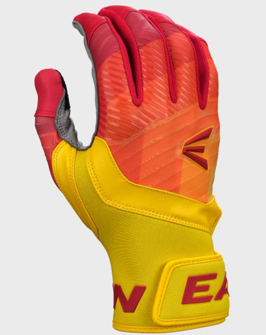 EASTON ADULT WALK-OFF ETHOS BATTING GLOVES, Colour: Fire, Size: SM