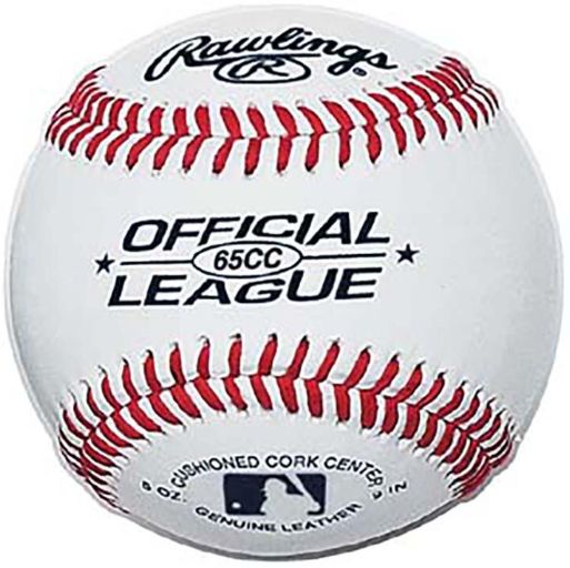 RAWLINGS LEAGUE GAME BALL - OFFICIAL BASEBALL OF BASEBALL CANADA - INDIVIDUAL BALLS, Size: 65CC