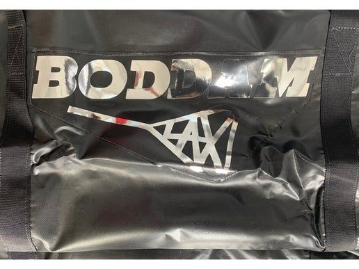 BODDAM LACROSSE GOALIE BAG, Colour: BLACK/SILVER