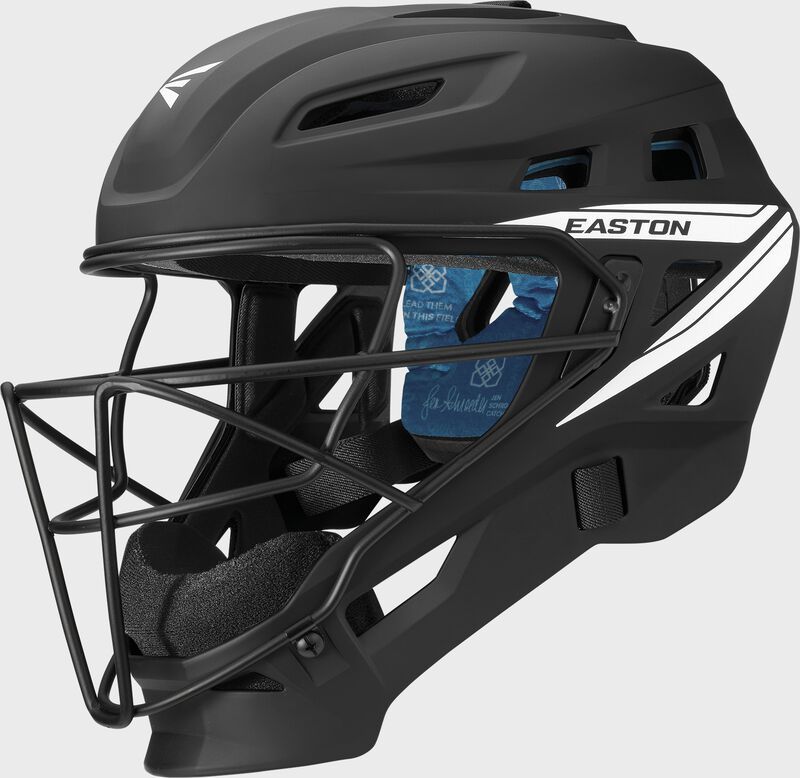 EASTON JEN SCHRO THE VERY BEST CATCHERS HELMET, Colour: BLACK, Size: LARGE