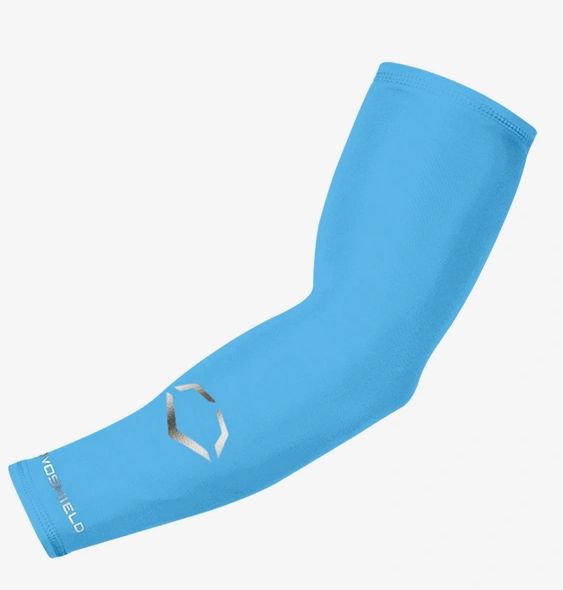 EVOSHIELD COMPRESSION ARM SLEEVE - ADULT, COLOR: VICTORY BLUE, Size: S/M