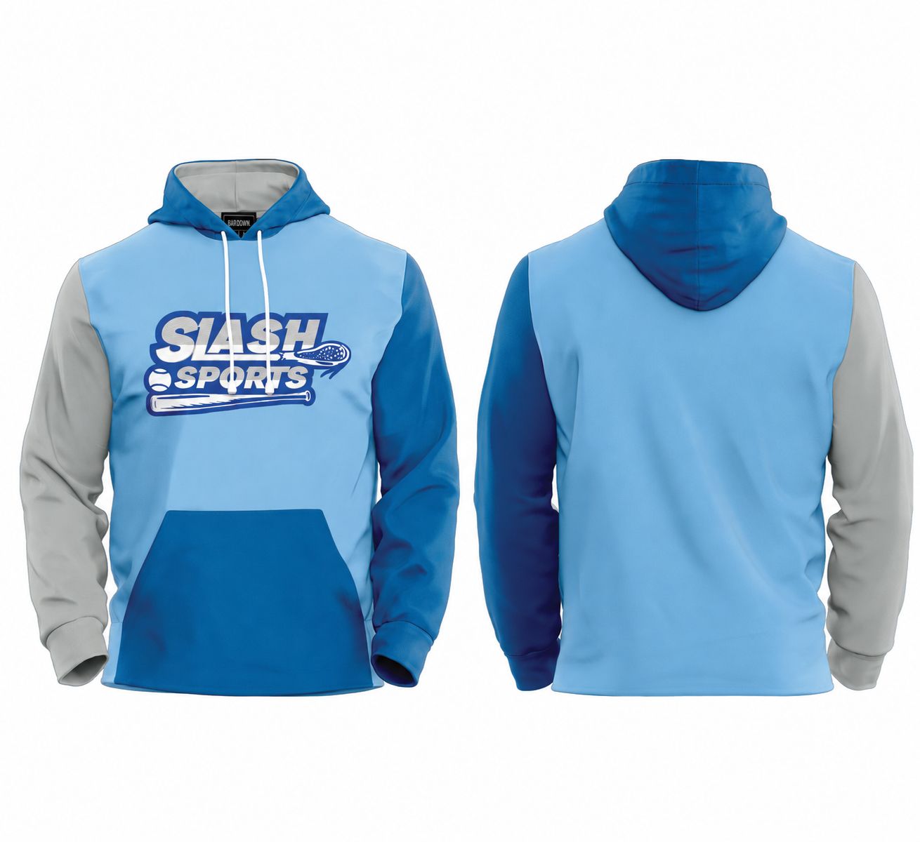 SLASH SPORTS COLOUR BLOCK HOODIE