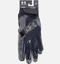 Under Armour Blur Football gloves, Colour: Black, Size: SM