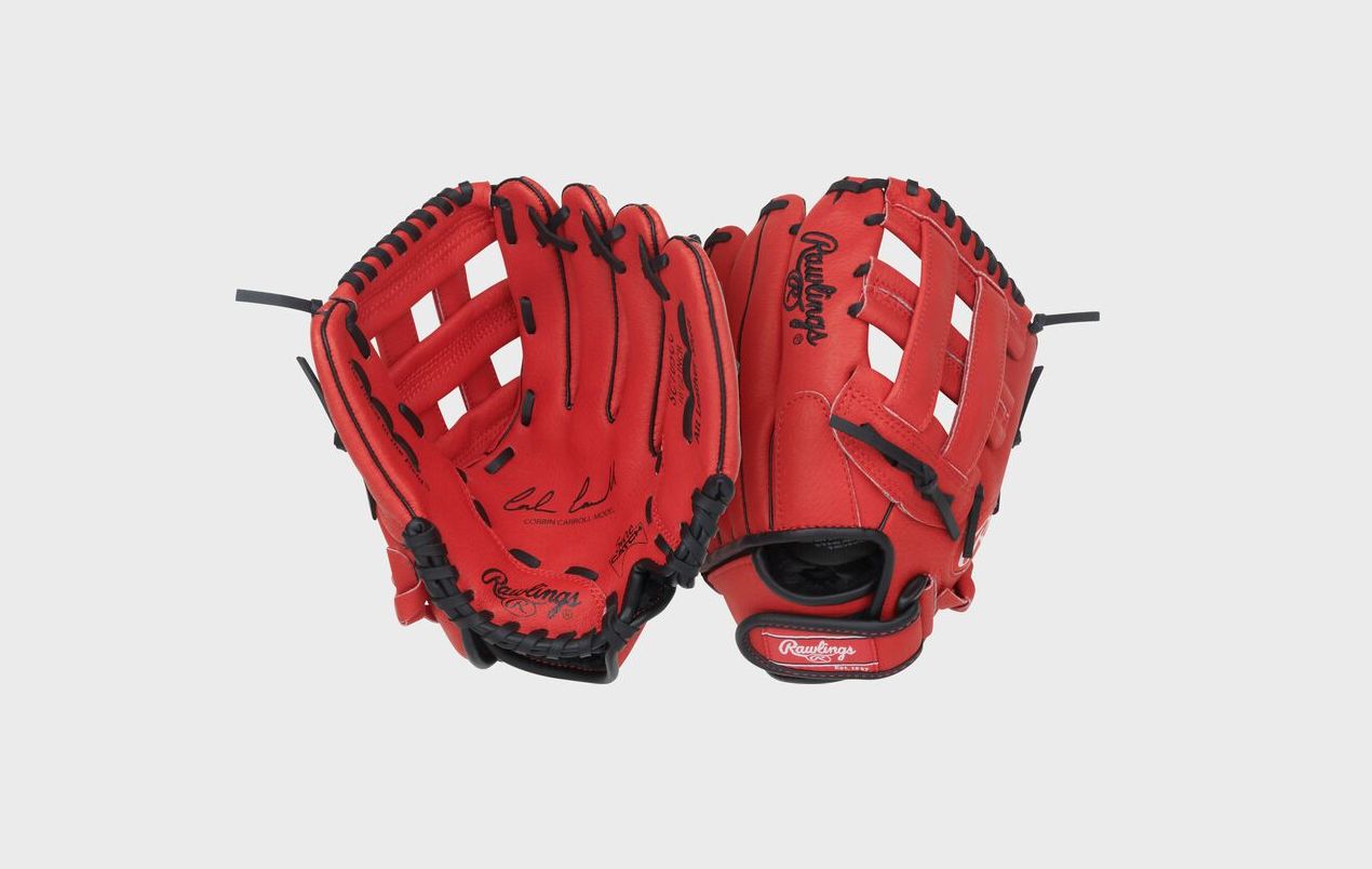 RAWLINGS "SURE CATCH" SERIES YOUTH BASEBALL GLOVE C.CARROLL SIGNATURE 10.5" RHT - SC105CCC