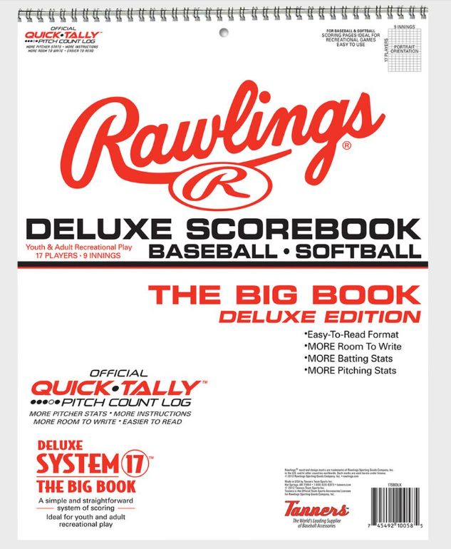 Rawlings Big Book Baseball Scorebook