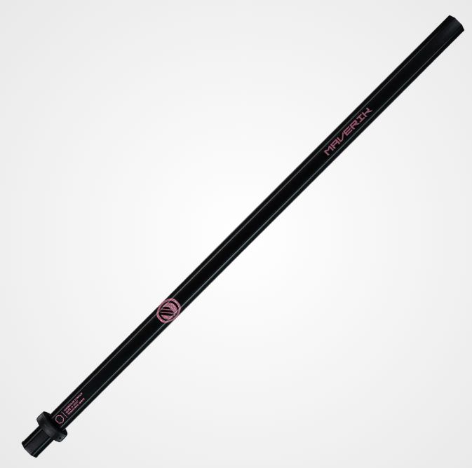 Maverik MAG-TI Lacrosse Shaft - 30", Colour: Black/Pink, Grip Profile: Sand Grip, weight: 145g