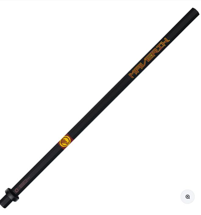 Maverik F7 Lacrosse Shaft - 60", Colour: Black/Red, weight: 360g