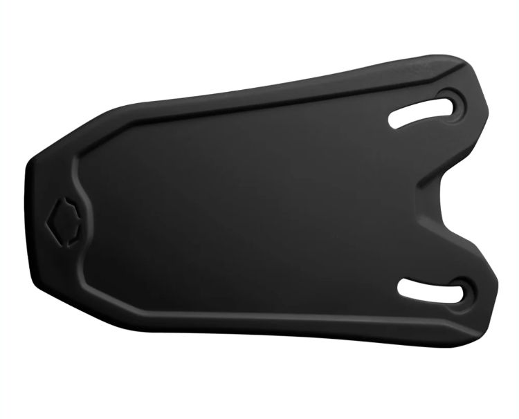EVOSHIELD XVT BILATERAL FACE SHIELD - MATTE, Colour: BLACK
