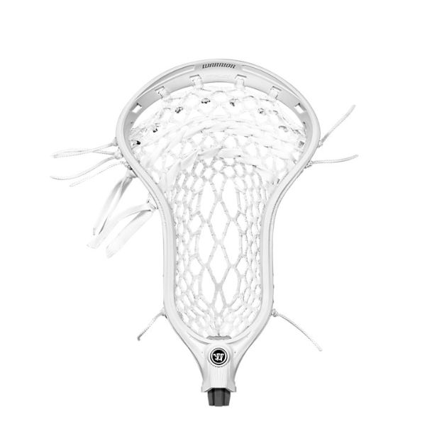 Warrior Burn XP-O Head strung w/ Warrior Iso Mesh, Colour: White
