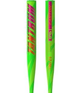 EASTON TANTRUM SLOWPITCH BAT  1PC 12.75" LOADED G4S TECHNOLOGY, BAT WEIGHTS: 25oz