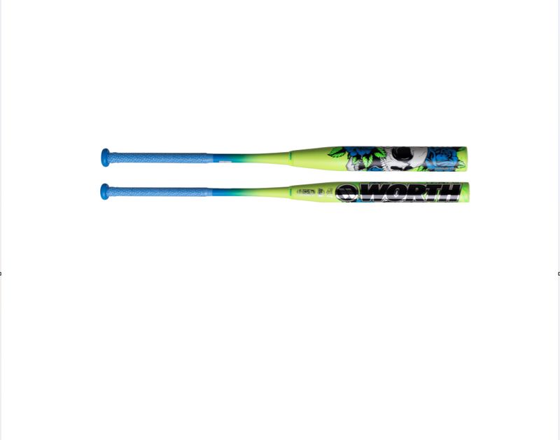 WORTH BEDLAM SLOWPITCH BAT 2PC 12.5" XL LOAD X868 TECHNOLOGY