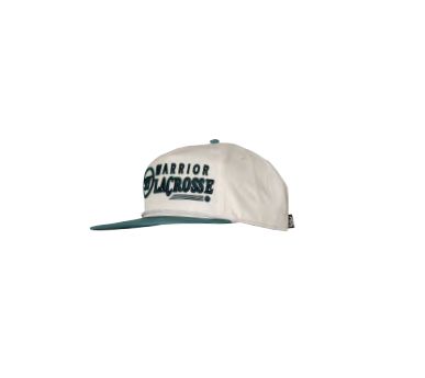 Warrior Lax Sport Rope Hat, Colour: White/Green