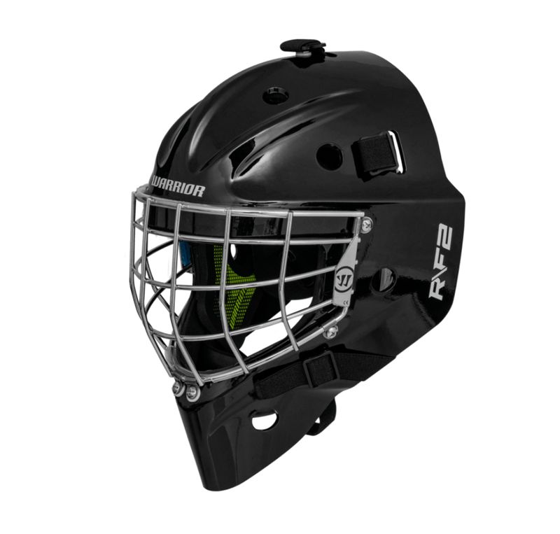 WARRIOR F2E CERTIFIED SQUARE BAR GOALIE MASK HELMET